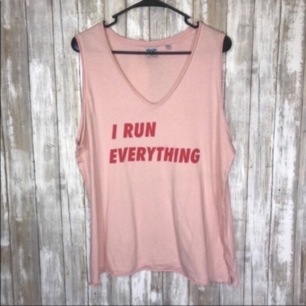 JunkFood Wonder Woman Run Everything Tank